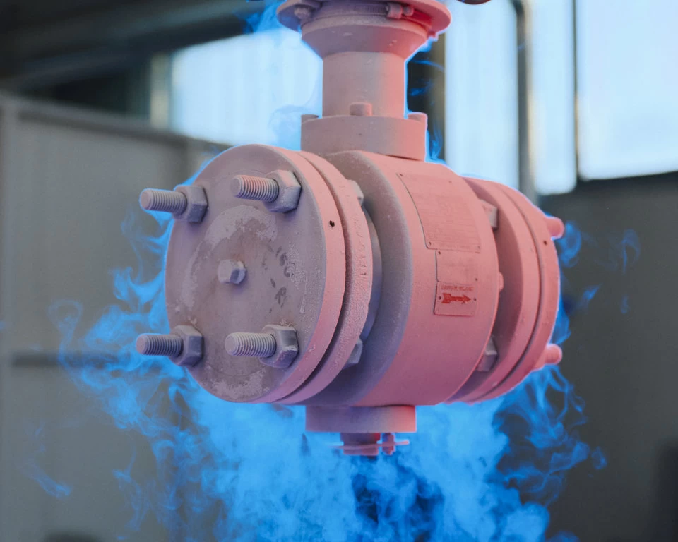 Cryogenic testing of an industrial valve for advanced performance verification and ball valve testing services