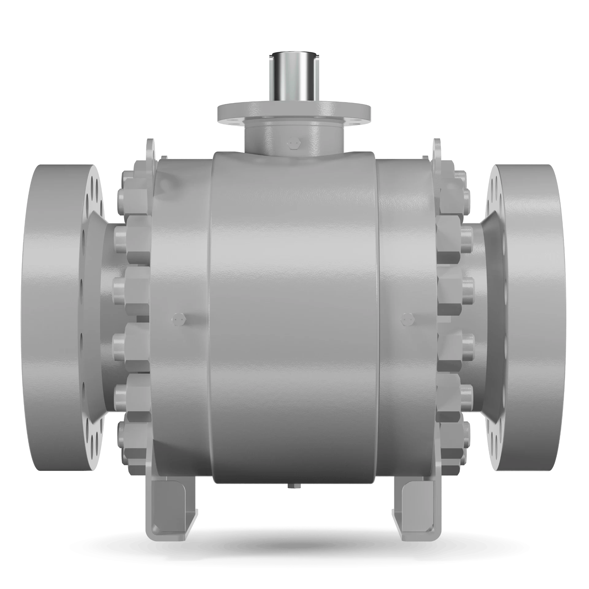 trunnion side entry